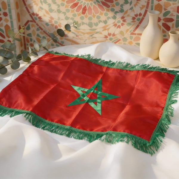 Drapeau Marocain Premium - 150x100cm